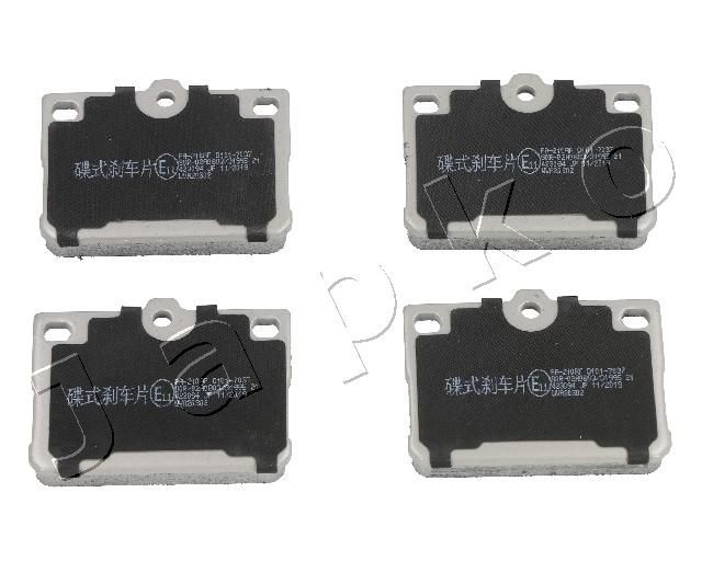 JAPKO 50210 Brake Pad Set, disc brake