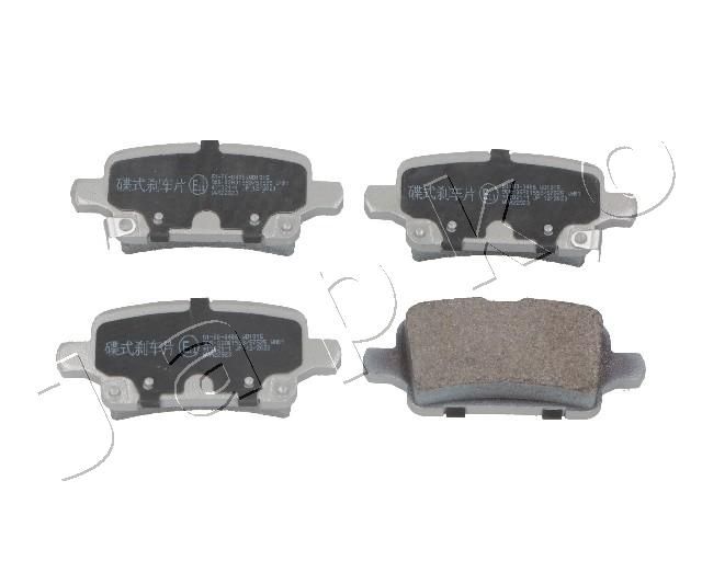 JAPKO 510406 Brake Pad Set, disc brake