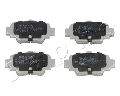 Brake Pad Set, disc brake JAPKO 51197