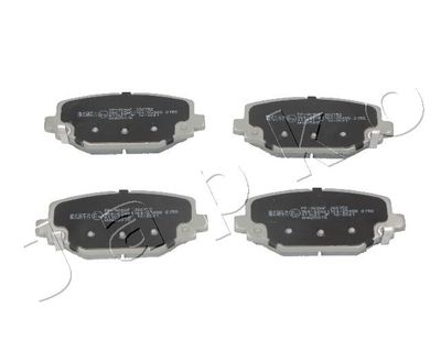 Brake Pad Set, disc brake JAPKO 51908