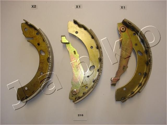 JAPKO 55216 Brake Shoe Set