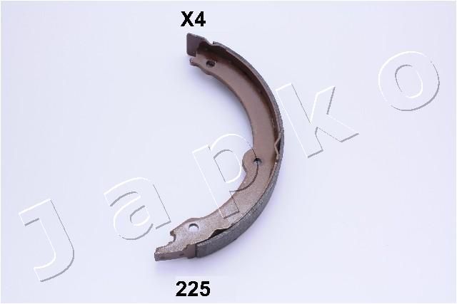 JAPKO 55225 Brake Shoe Set, parking brake