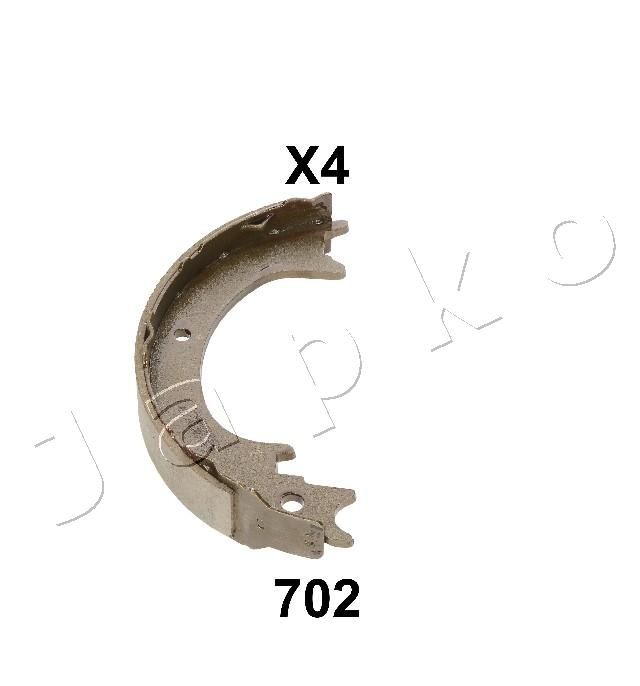JAPKO 55702 Brake Shoe Set, parking brake
