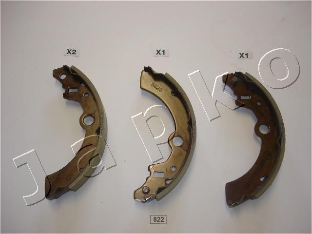 JAPKO 55822 Brake Shoe Set