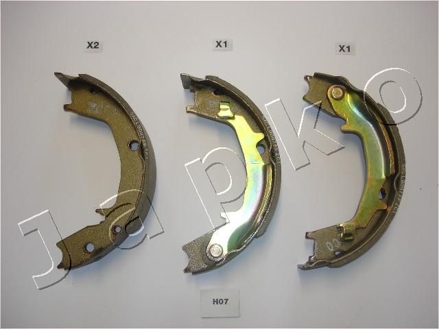 JAPKO 55H07 Brake Shoe Set