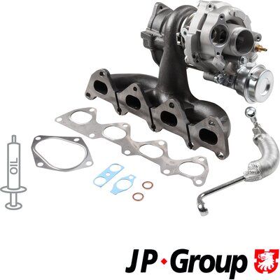 Charger, charging (supercharged/turbocharged) JP GROUP 1117800410
