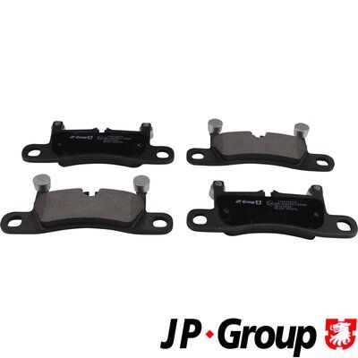 Brake Pad Set, disc brake JP GROUP 1163708410