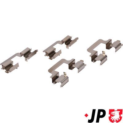 Accessory Kit, disc brake pad JP GROUP 1163750110