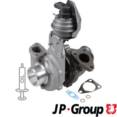 Charger, charging (supercharged/turbocharged) JP GROUP 1217401500