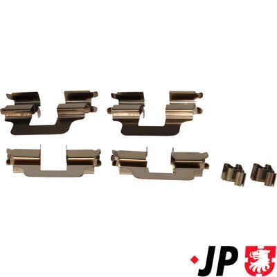 Accessory Kit, disc brake pad JP GROUP 1263650710