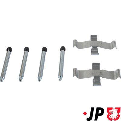Accessory Kit, disc brake pad JP GROUP 1363750810