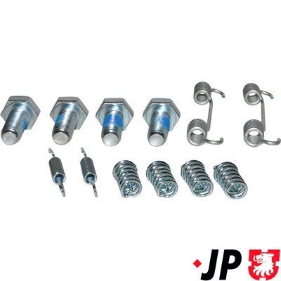 Accessory Kit, parking brake shoes JP GROUP 1363950110