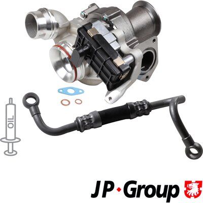 Charger, charging (supercharged/turbocharged) JP GROUP 1417800410