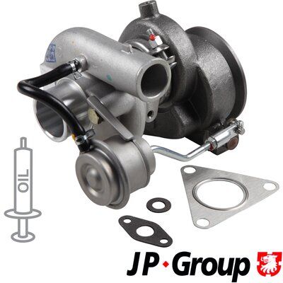 Charger, charging (supercharged/turbocharged) JP GROUP 3117400100