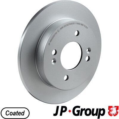 Brake Disc JP GROUP 3663200700