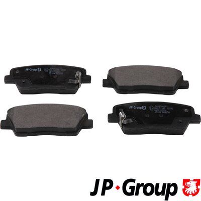 JP GROUP 3663700510 Brake Pad Set, disc brake