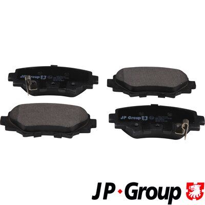 JP GROUP 3863701110 Brake Pad Set, disc brake