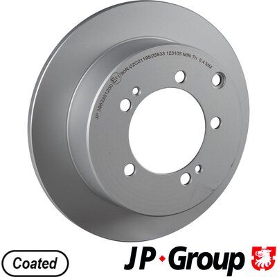 JP GROUP 3963201200 Brake Disc