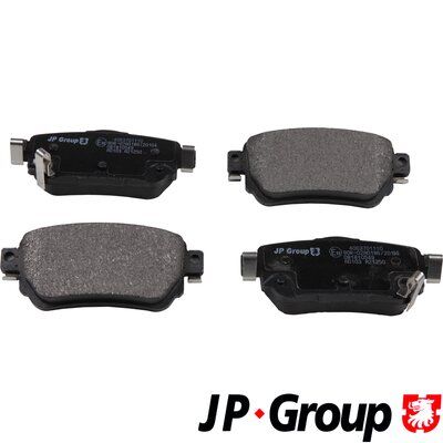 JP GROUP 4063701110 Brake Pad Set, disc brake