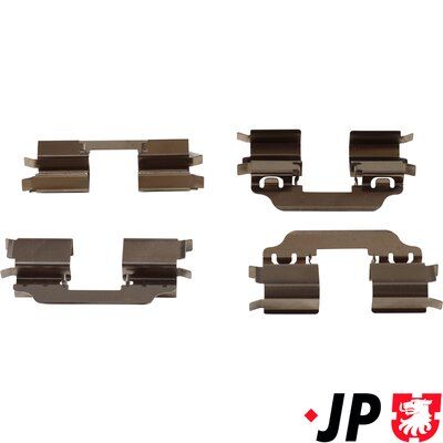 JP GROUP 4364003810 Accessory Kit, disc brake pad