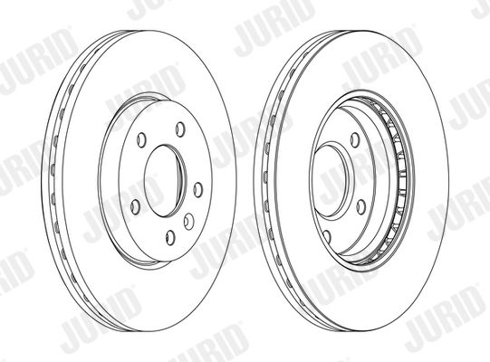 JURID 562631JC-1 Brake Disc