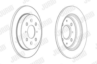 Brake Disc JURID 562851JC