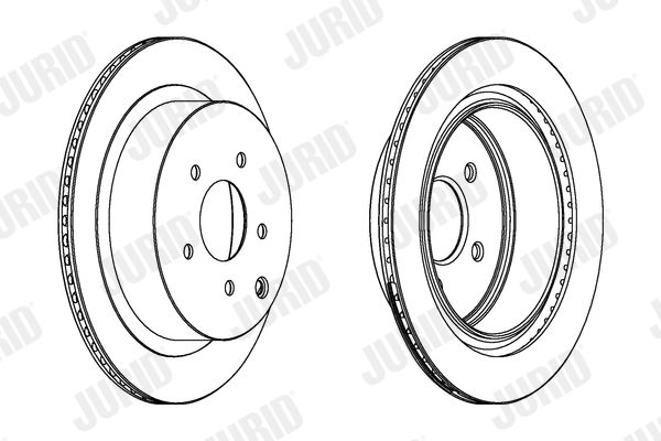JURID 562871JC Brake Disc