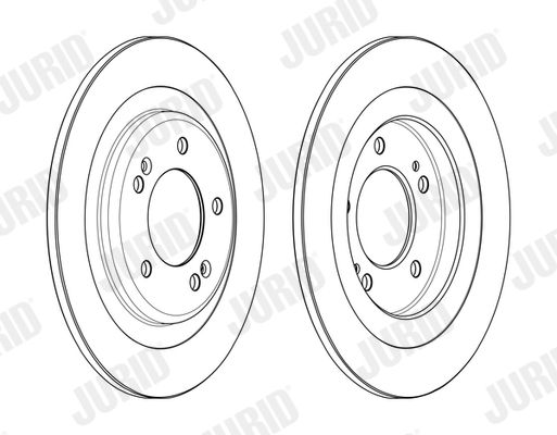 JURID 563000JC Brake Disc