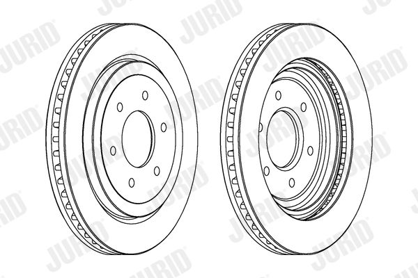 JURID 563024JC-1 Brake Disc