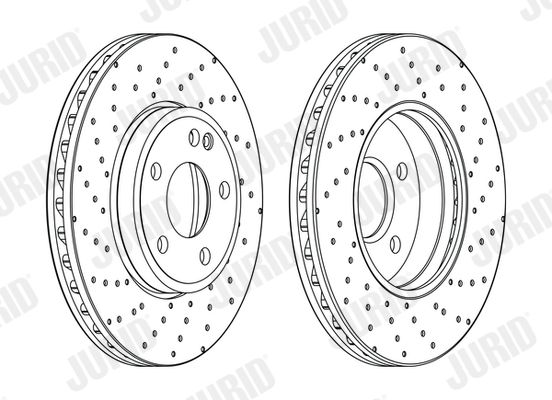 JURID 563118JC Brake Disc