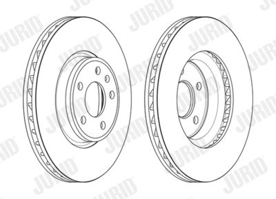 Brake Disc JURID 563174JC-1
