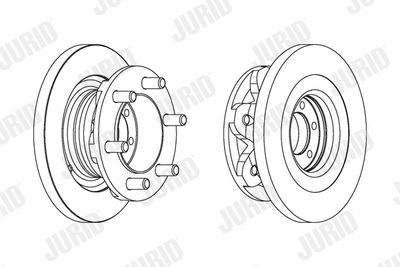 Brake Disc JURID 567118J