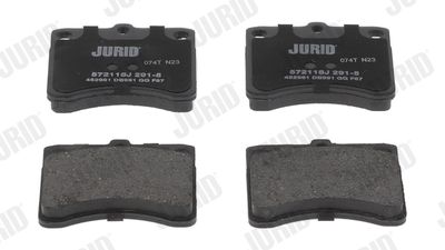 Brake Pad Set, disc brake JURID 572118J