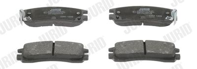 Brake Pad Set, disc brake JURID 573062J