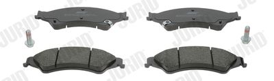 Brake Pad Set, disc brake JURID 573449J