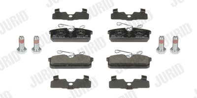 Brake Pad Set, disc brake JURID 573452J