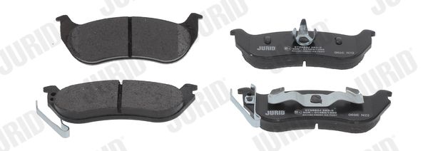 JURID 573683J Brake Pad Set, disc brake
