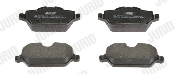 JURID 573755J Brake Pad Set, disc brake