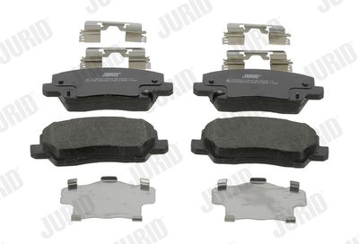 Brake Pad Set, disc brake JURID 573812J
