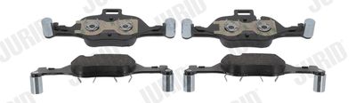 Brake Pad Set, disc brake JURID 573856J