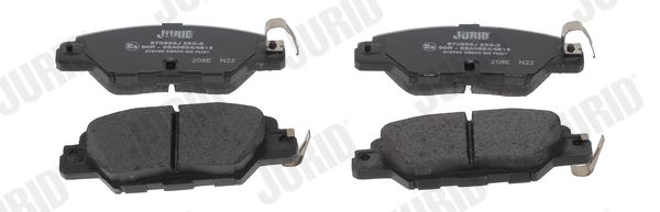 JURID 573858J Brake Pad Set, disc brake
