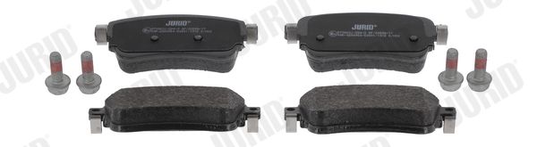 JURID 573863J Brake Pad Set, disc brake