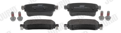 Brake Pad Set, disc brake JURID 573863J