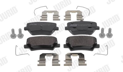 Brake Pad Set, disc brake JURID 573874J