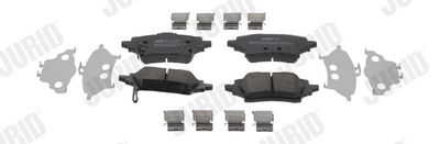 Brake Pad Set, disc brake JURID 574043J