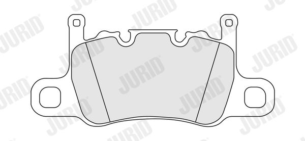 JURID 574230J Brake Pad Set, disc brake