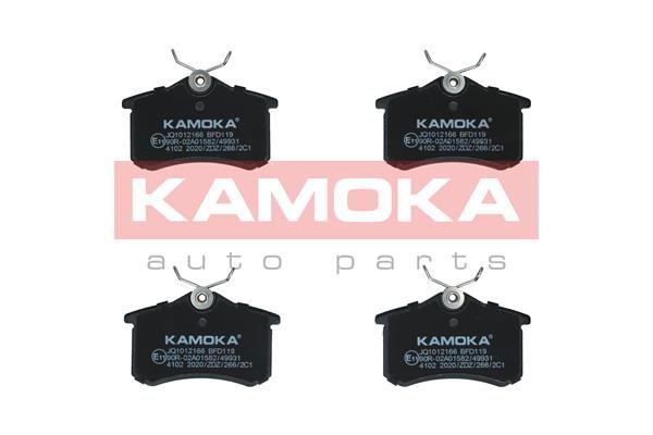 KAMOKA JQ1012166 Brake Pad Set, disc brake