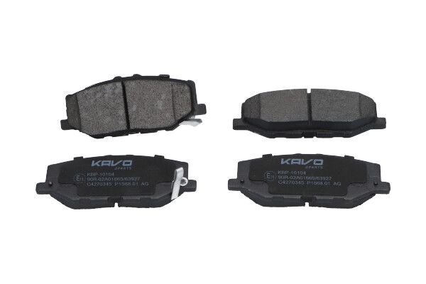 Kavo Parts KBP-10104 Brake Pad Set, disc brake
