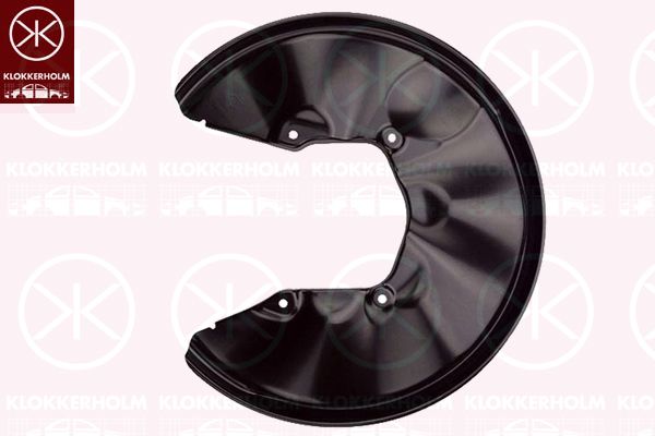 KLOKKERHOLM 0019878 Splash Guard, brake disc