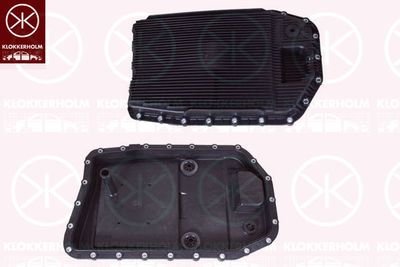 Oil Sump, automatic transmission KLOKKERHOLM 0062478